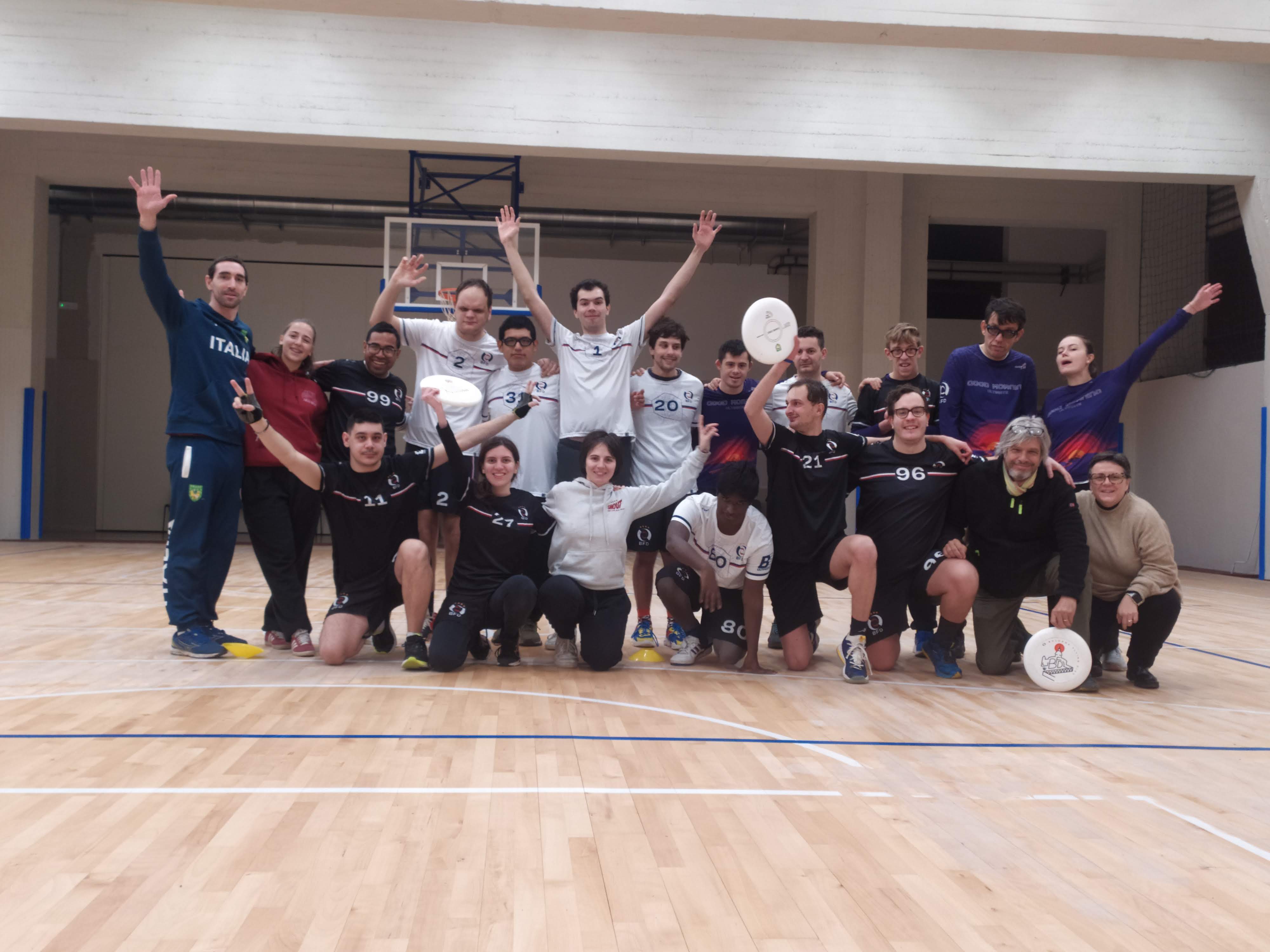 Il buongiorno si vede dal frisbee inclusivo