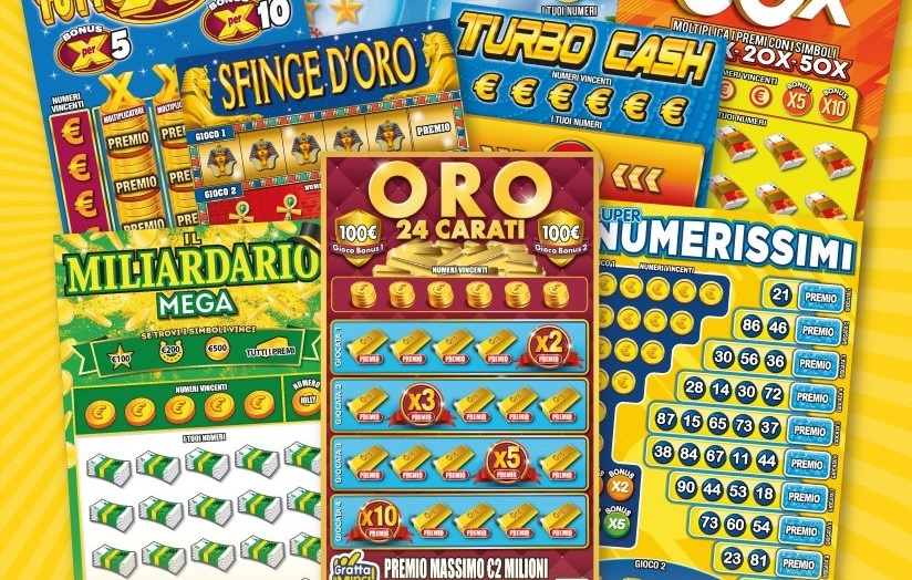 Gioco d'azzardo: Italia, il paese del Gratta e vinci
